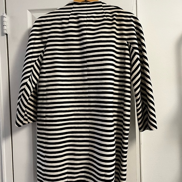 Kate Spade Dorothy Coat - black and white with bow - - Picture 2 of 3